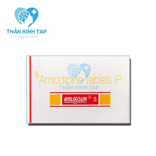 Amlosun 5 - Thuốc  điều trị tăng huyết áp